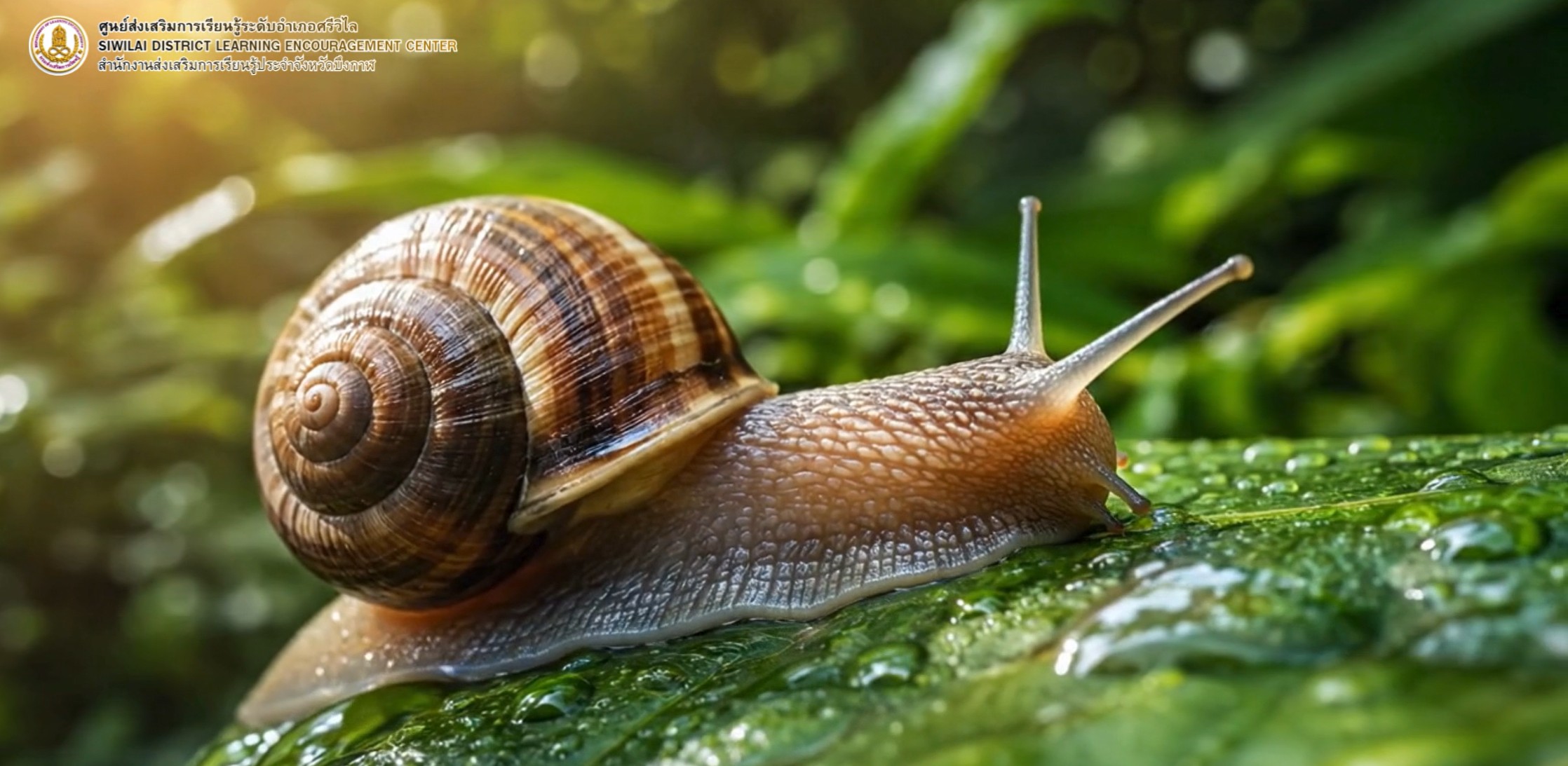 ภาพปก 🐌 วิทยาศาสตร์มหัศจรรย์จาก “หอยทาก”